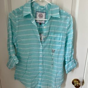 NWT Button down Striped Shirt